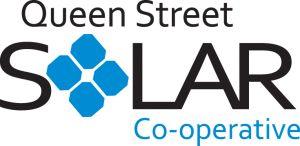 Queen Street solar logo